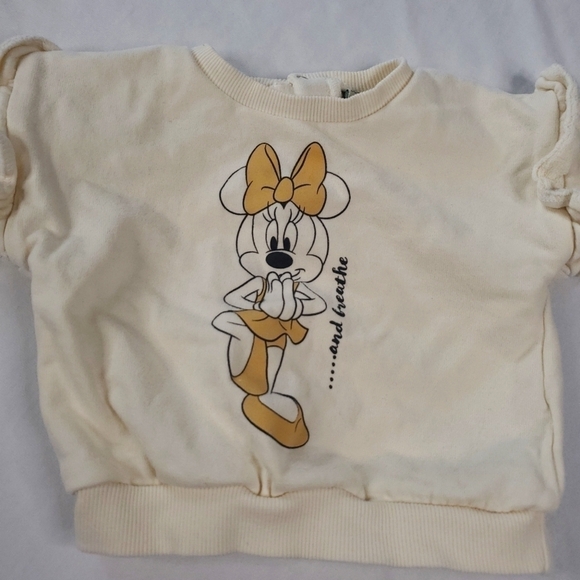 Disney Minnie Mouse Baby Graphic Sweatshirt 3-6 months - Picture 2 of 4